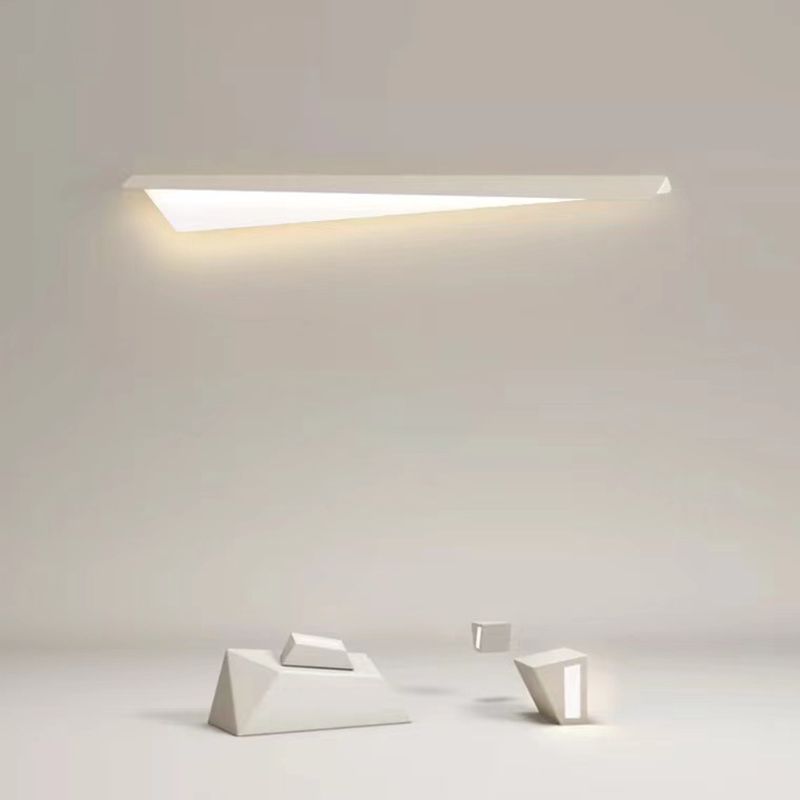 Leigh Moderne Design Vouw Wandlamp Metaal Wit Slaapkamer/Eetkamer/Woonkamer