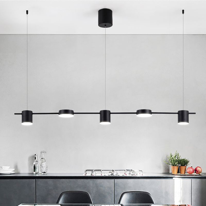 Leigh Moderne LED Hanglampen Metaal Zwart/Goud Woonkamer Keuken