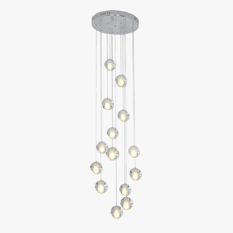 Hailie Design Ronde LED Hanglamp Metaal/Acryl Slaapkamer/Woonkamer/Eetkamer