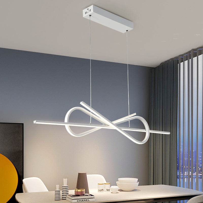 Orsini Moderne Minimalistische Woonkamer Hanglamp Wit/Zwart Slaapkamer/Keuken