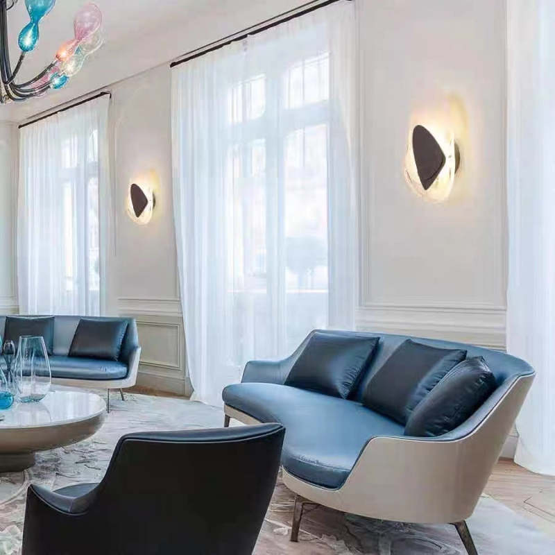 Jade Design Kleine LED Wandlampen Zwart Goud Metaal Slaapkamer