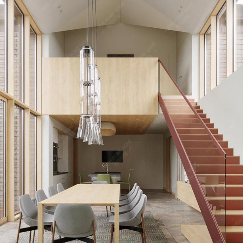 Hailie Moderne LED Hanglampen Metaal Glas Slaapkamer Woonkamer