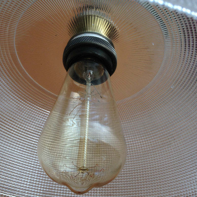 Morandi Retro Art Deco Hanglampen Rood Blauw Amber Woonkamer
