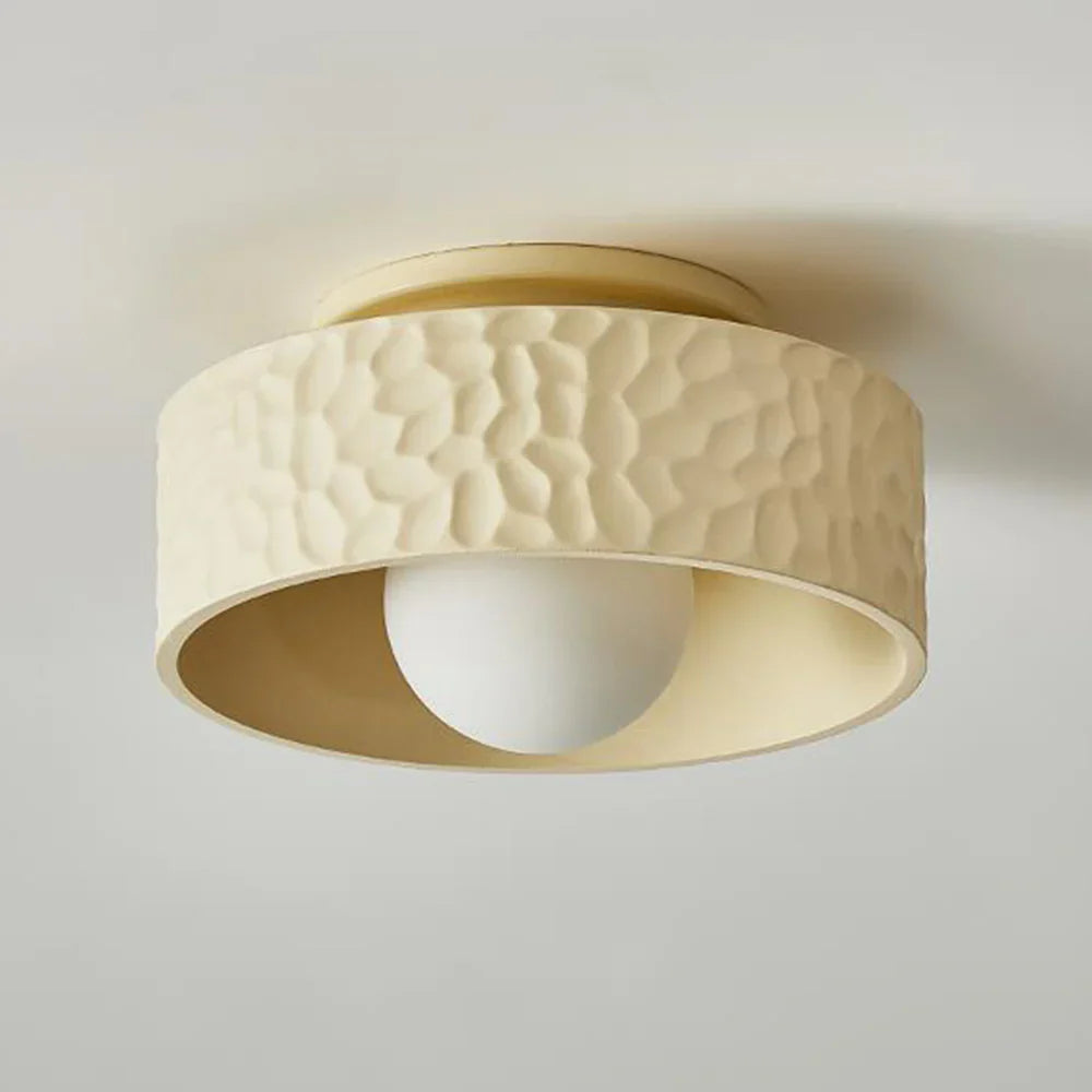 Carina Modern LED Plafondlamp Glas Slaapkamer Woonkamer