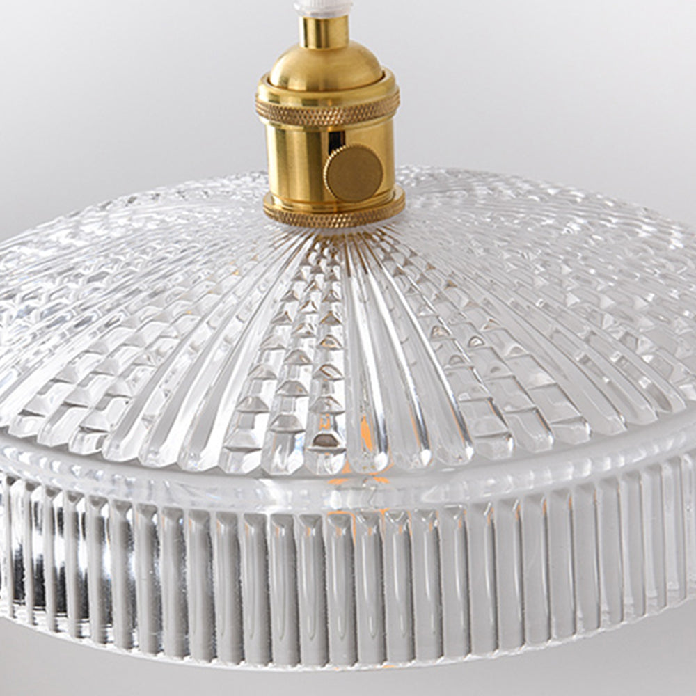 Hailie Vintage Art LED Hanglamp Metaal Glas Slaapkamer Woonkamer