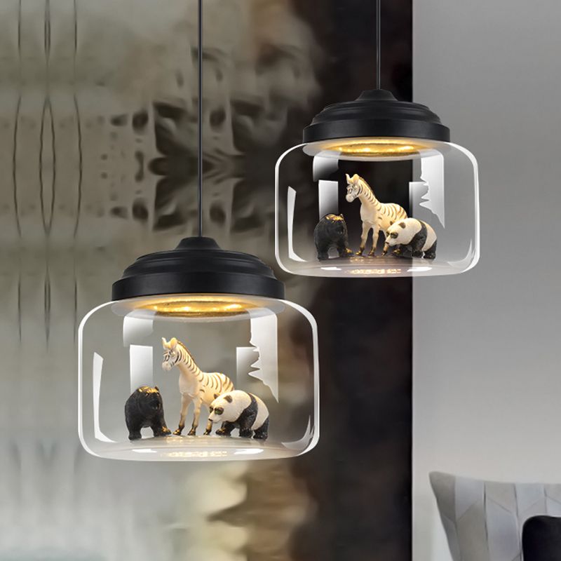 Leilani Moderne Design LED Hanglamp Glas Wit Slaapkamer Woonkamer