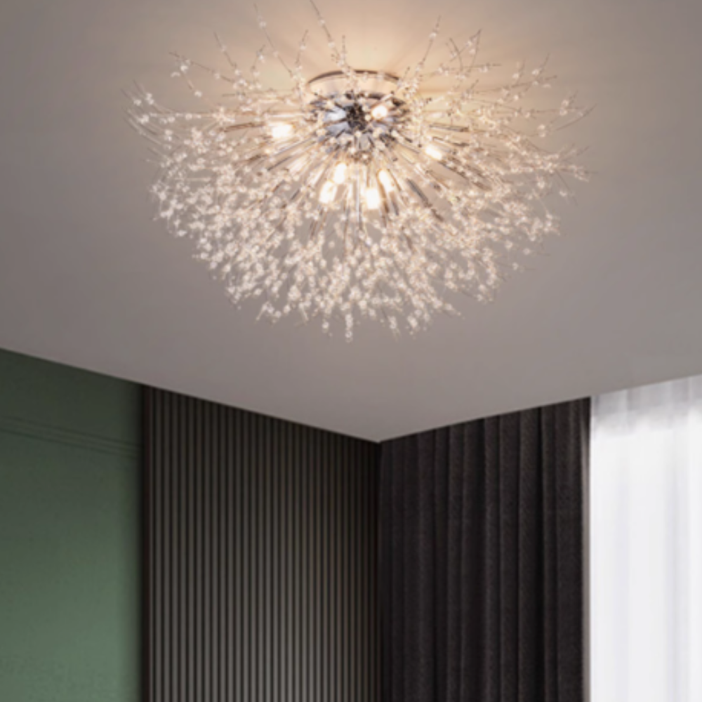 Lili Design LED Hanglampen Wit Gouden Metaal Woonkamer Eetkamer