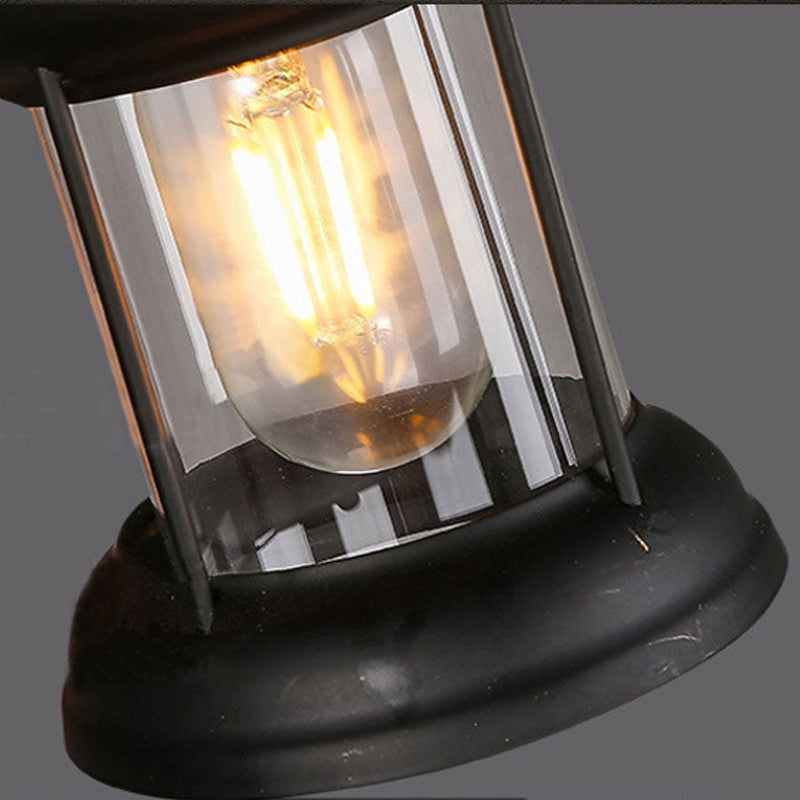Brio Design Visvorm Vintage LED Wandlamp, Hout/Metaal, Woonk/Eetk/ Slaapkamer