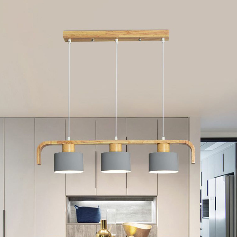 Morandi Moderne Kleine LED Hanglamp Wit Slaapkamer Woonkamer