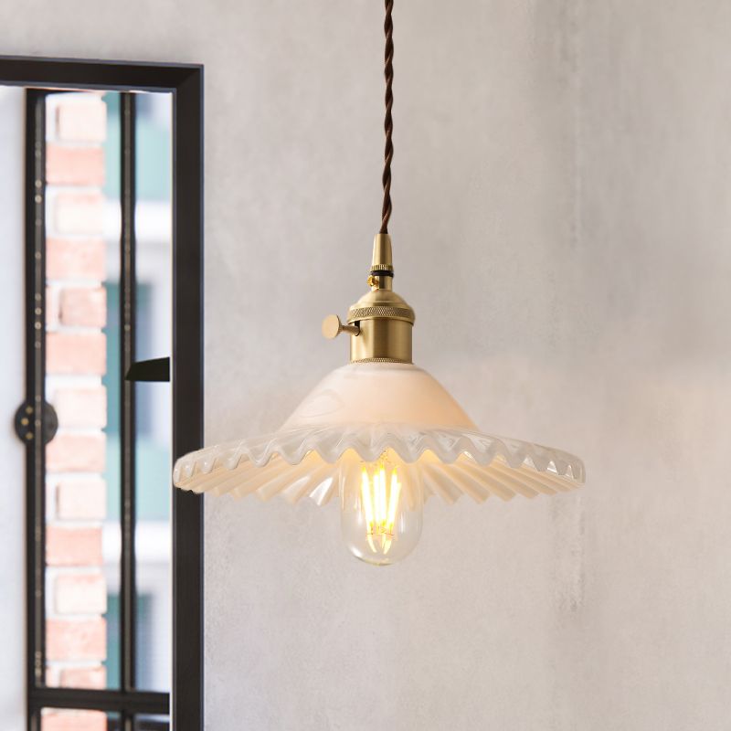 Leilani Moderne Design LED Hanglamp Glas Wit Slaapkamer Woonkamer