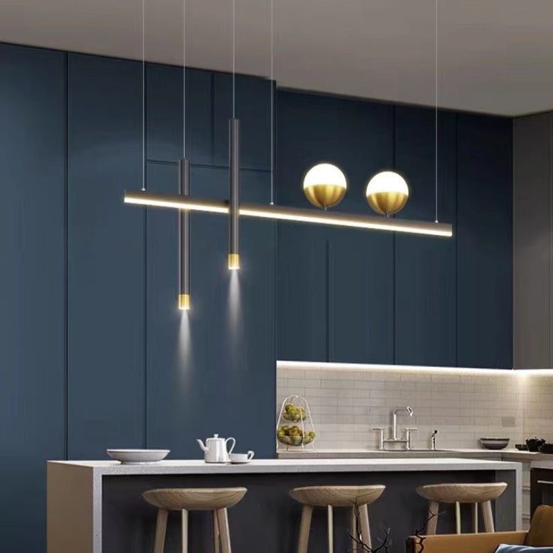 Madina Industrie LED Hanglampen Zwart Metaal Eetkamer Woonkamer