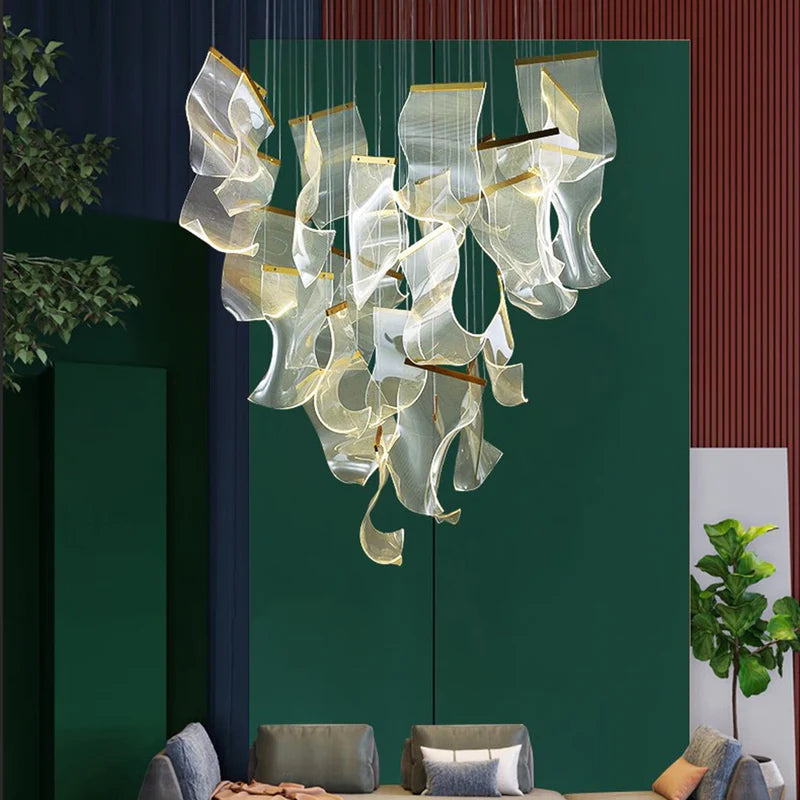 Marylin Retro LED Kroonluchter Ronde Metaal Slaapkamer Woonkamer