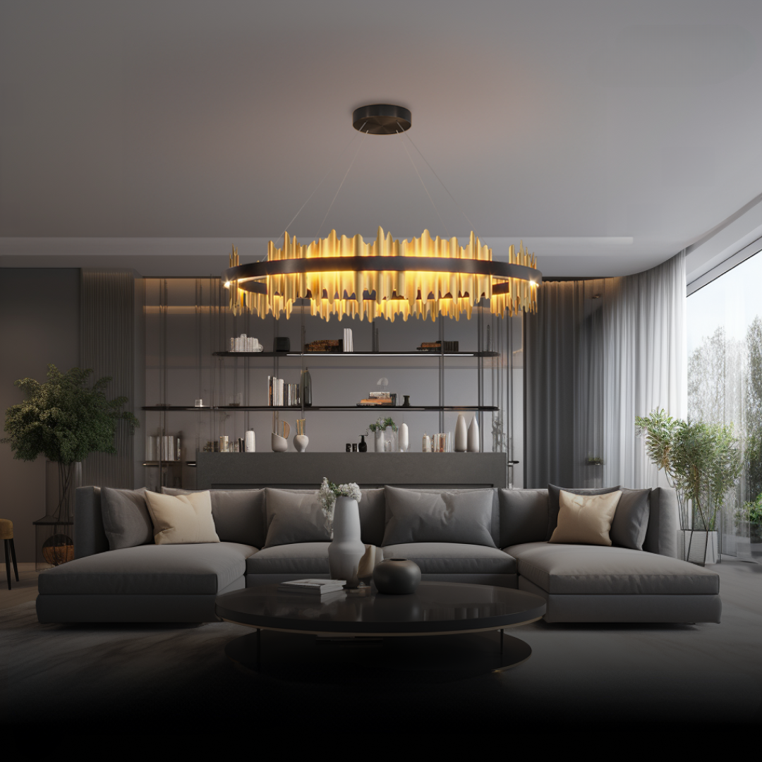 Marilyn Vintage LED Kroonluchters Zwart Wit Glass Metal Slaapkamer