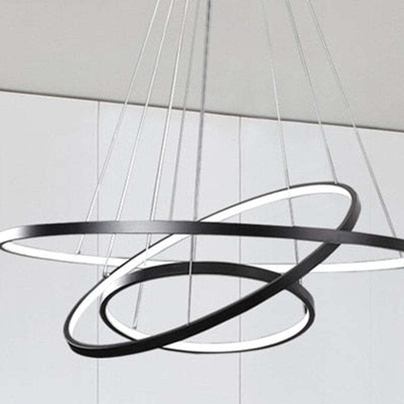 Alonza Design LED Hanglamp Gouden Wit Zwart Metaal Glas Eetkamer