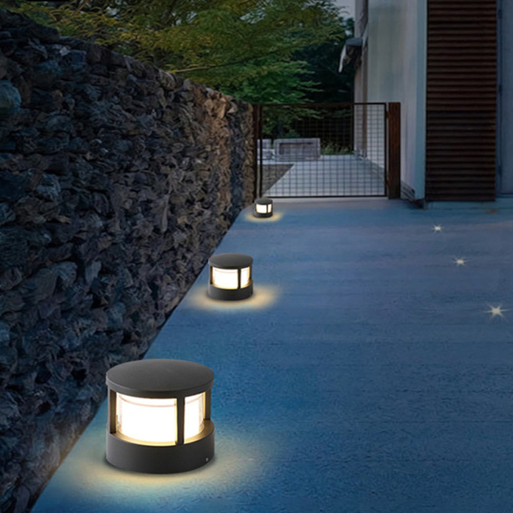 Pena Moderne Design LED Wandlamp Metaal Zwart Tuin/Binnenplaats