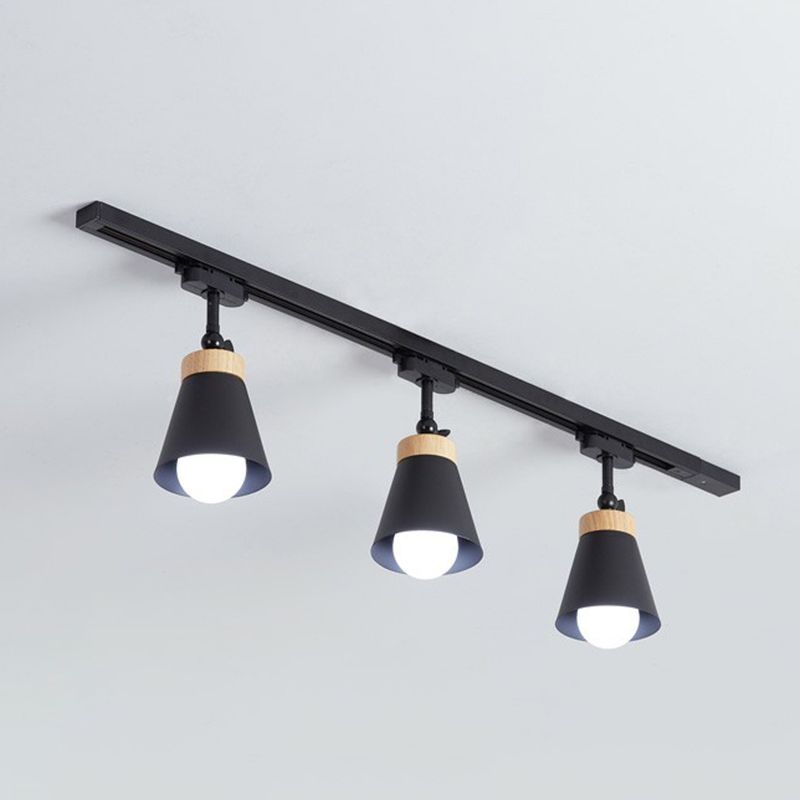 Haney Moderne Design LED Spotlight Zwart/Wit Woonkamer Keuken