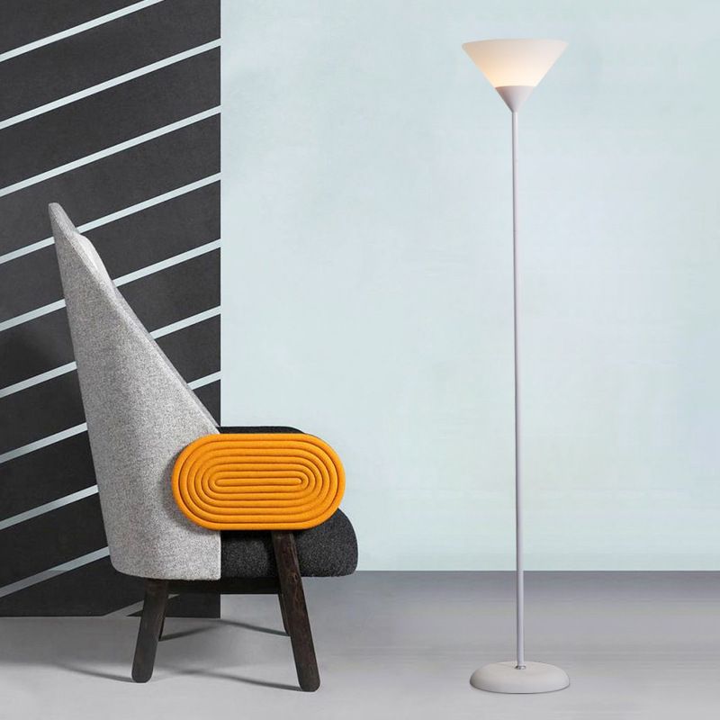 Morandi Moderne Beker Vloerlamp Zwart/Wit/Rood/Geel/ Zilver Metaal/Acryl Slaapkamer/Woonkamer