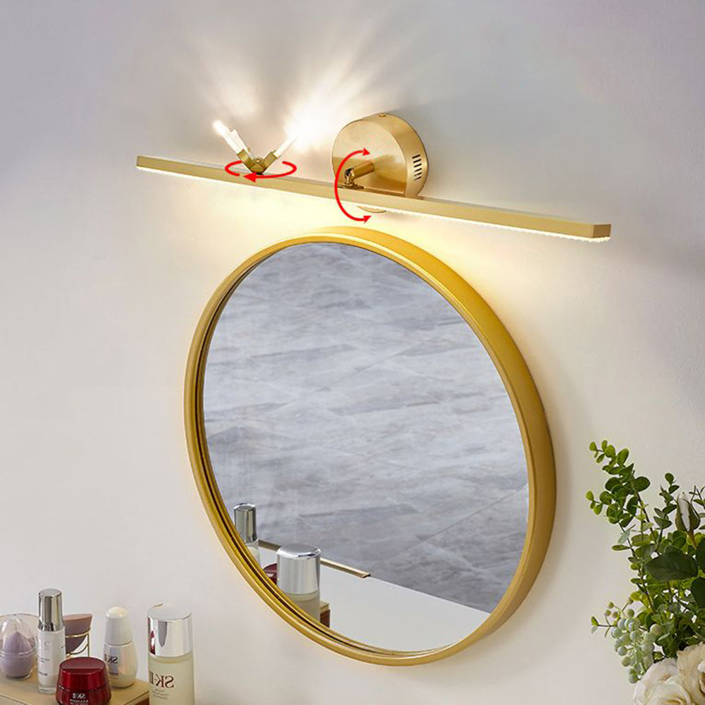 Kady Moderne Design LED Luxe Butterfly Lineaire Wandlamp Metaal/Acryl Goud Woonkamer/Slaapkamer/Badkamer
