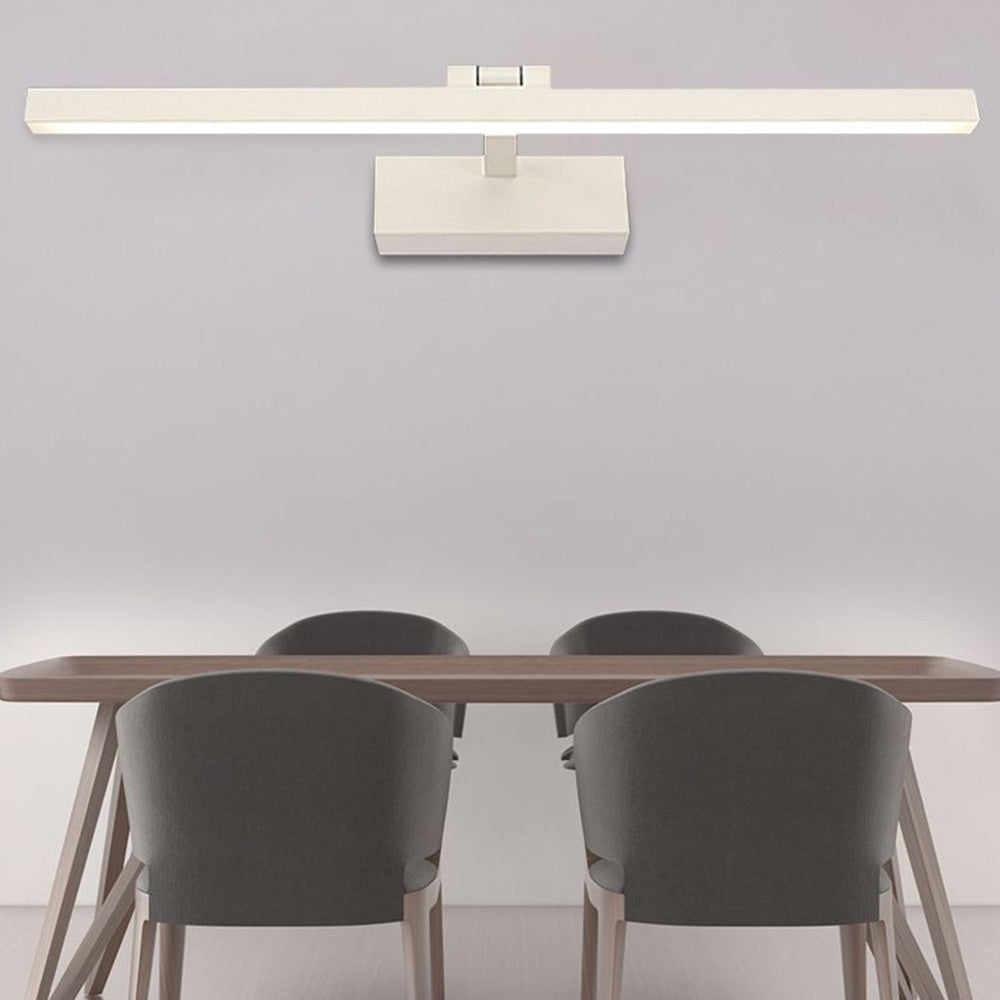 Leigh Moderne Wandlamp Wit Zwart Metaal Slaapkamer Badkamer