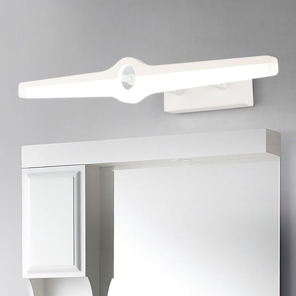 Leigh Moderne Decoratieve Wandlamp Zwart/Wit Metaal Acryl Badkamer