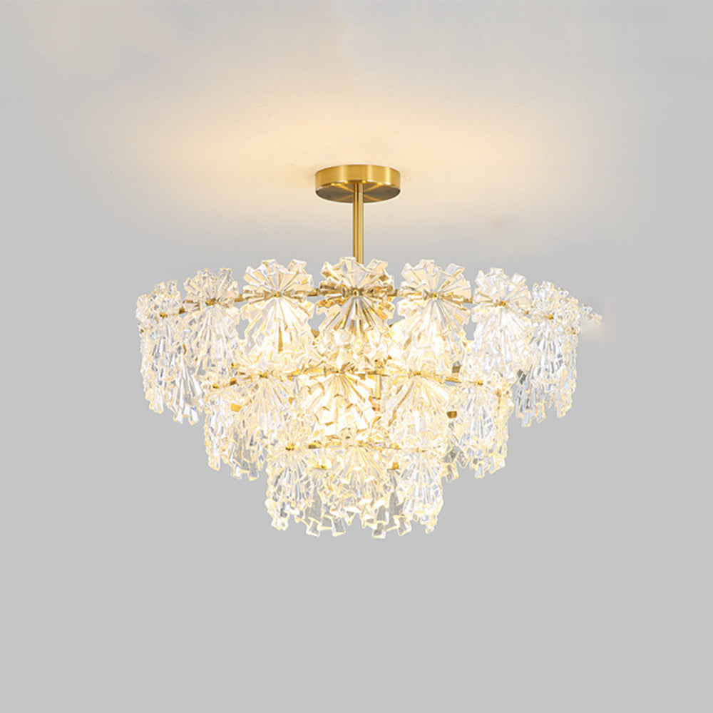 Marilyn Moderne Design LED Elegante Hanglamp Gouden Metaal/Glas Woon/Slaap/Eetkamer
