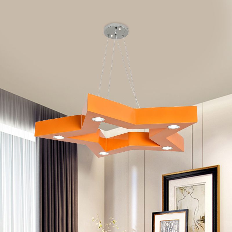 Minori Moderne Design LED Hanglamp Geel/Blauw Metaal Woonkamer