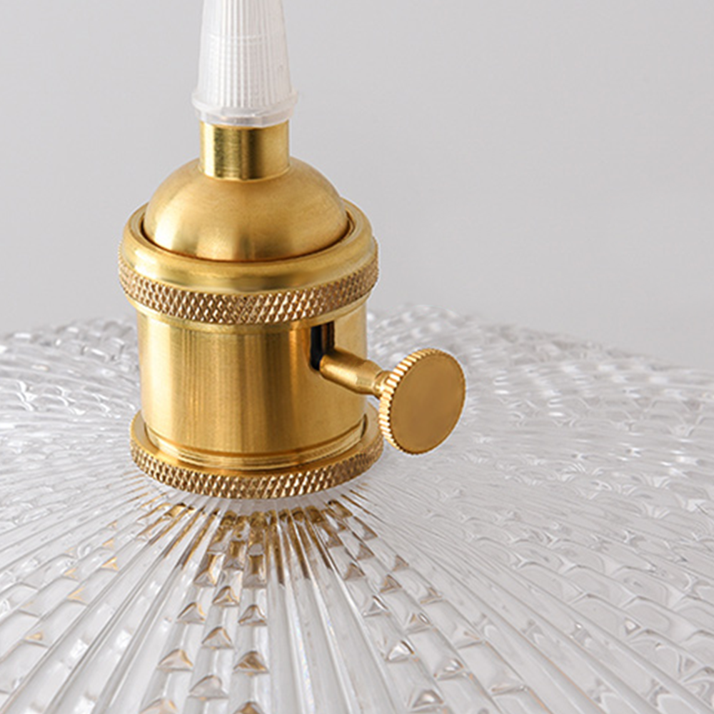 Hailie Vintage Art LED Hanglamp Metaal Glas Slaapkamer Woonkamer