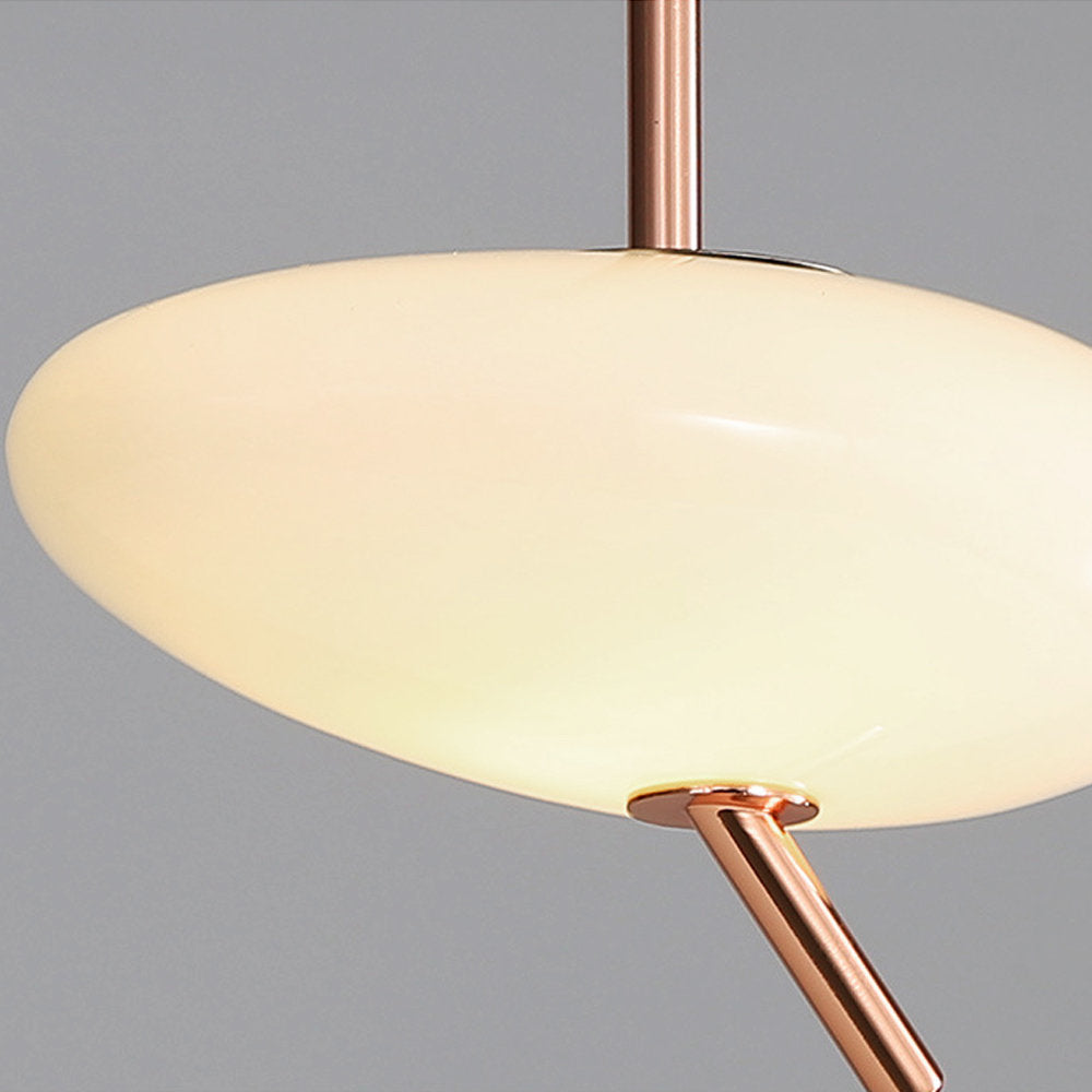 Hailie Modern Kiezels Acryl Metaal Hanglampen Woonkamer