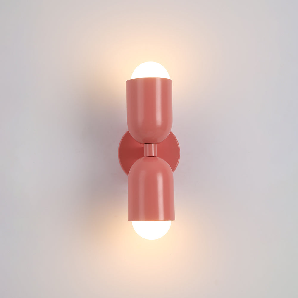 Morandi Design LED Wandlamp Metaal Groen/Roze/Rood Slaap/Eet/Woonkamer