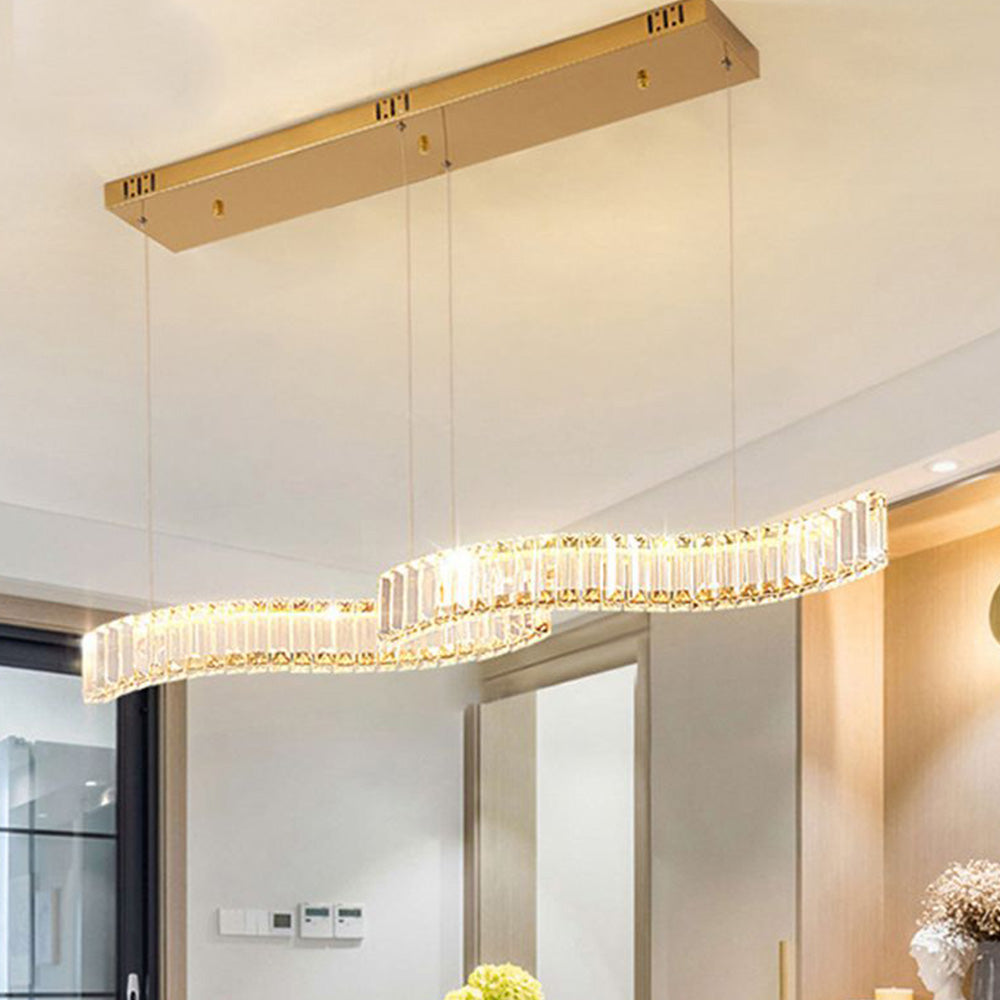 Kristy Retro LED Hanglampen Zilver Goud Metaal Slaapkamer Eetkamer