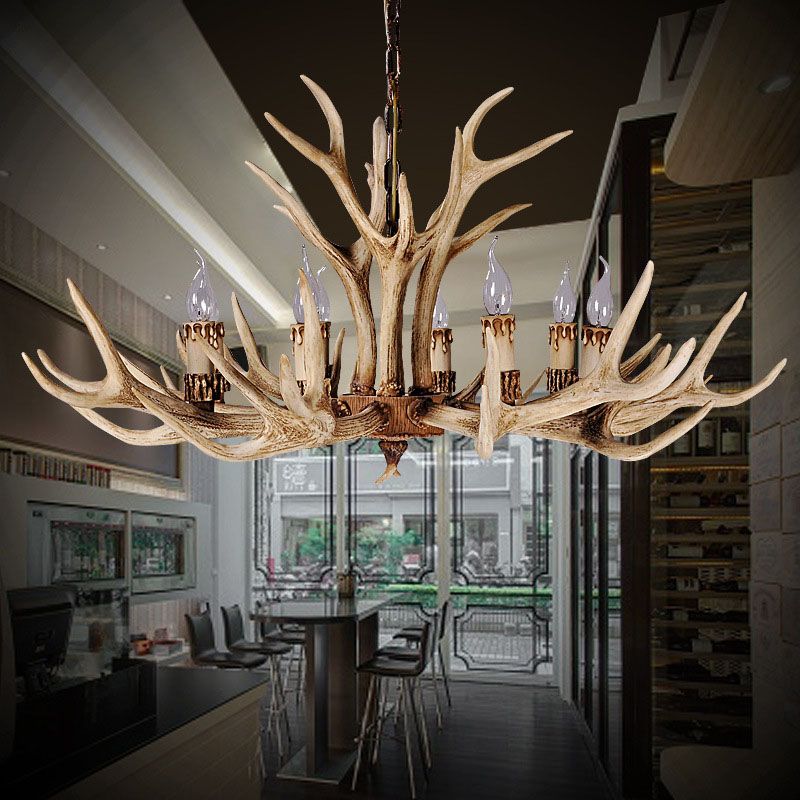 Brio Moderne Design Hertengewei LED Hanglamp Slaapk/Woonkamer