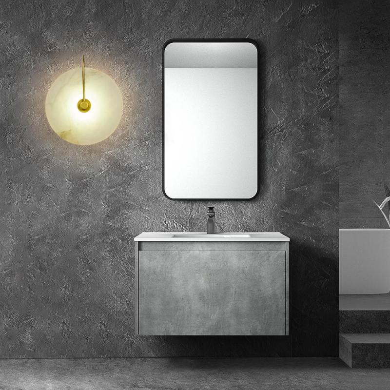 Jade Design Ronde LED Wandlamp Goud/Zwart Metaal/Kunstmatige Marmer Slaap/Woonkamer