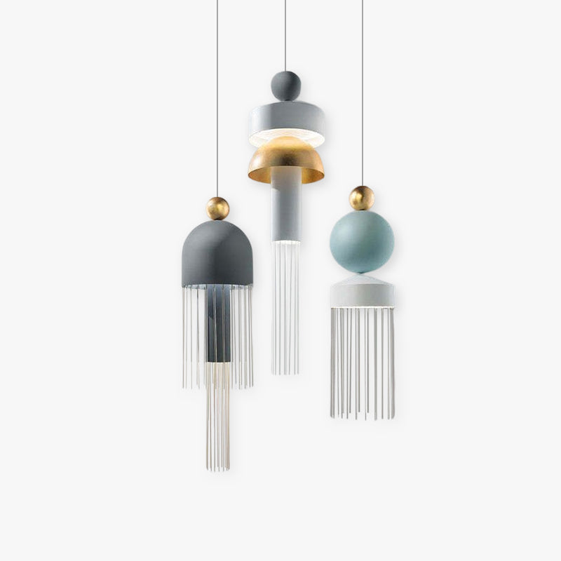 Morandi Ronde Kleine LED Hanglampen Metaal Eetkamer Woonkamer