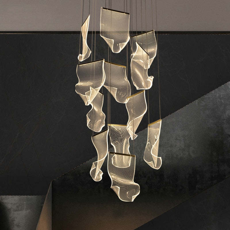 Marylin Retro LED Kroonluchter Ronde Metaal Slaapkamer Woonkamer