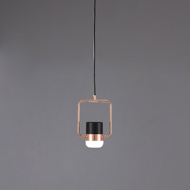 Morandi Moderne LED Hanglampen Zwart Wit Metaal Glas Eetkamer Slaapkamer