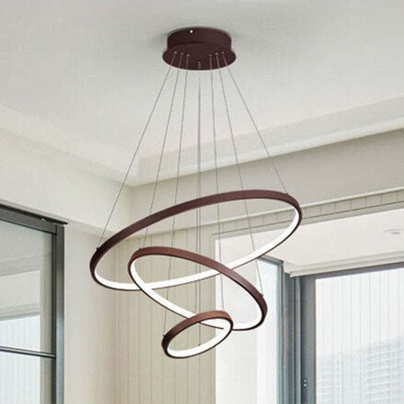 Alonza Design LED Hanglamp Gouden Wit Zwart Metaal Glas Eetkamer