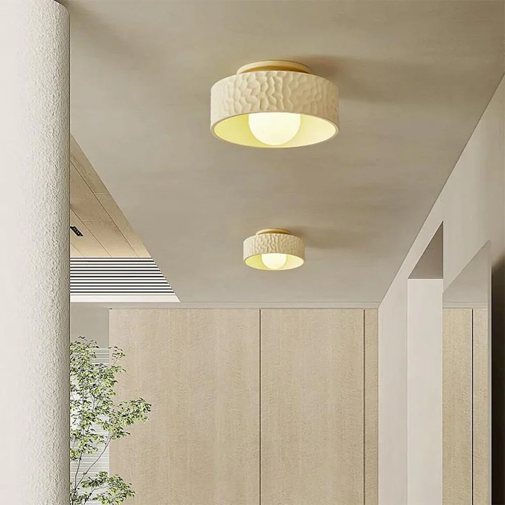 Carina Modern LED Plafondlamp Glas Slaapkamer Woonkamer