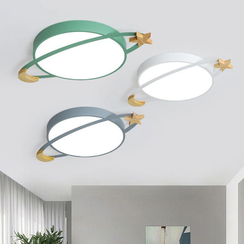 Morandi Moderne Design LED Plafondlamp Wit/Groen Woonkamer Keuken