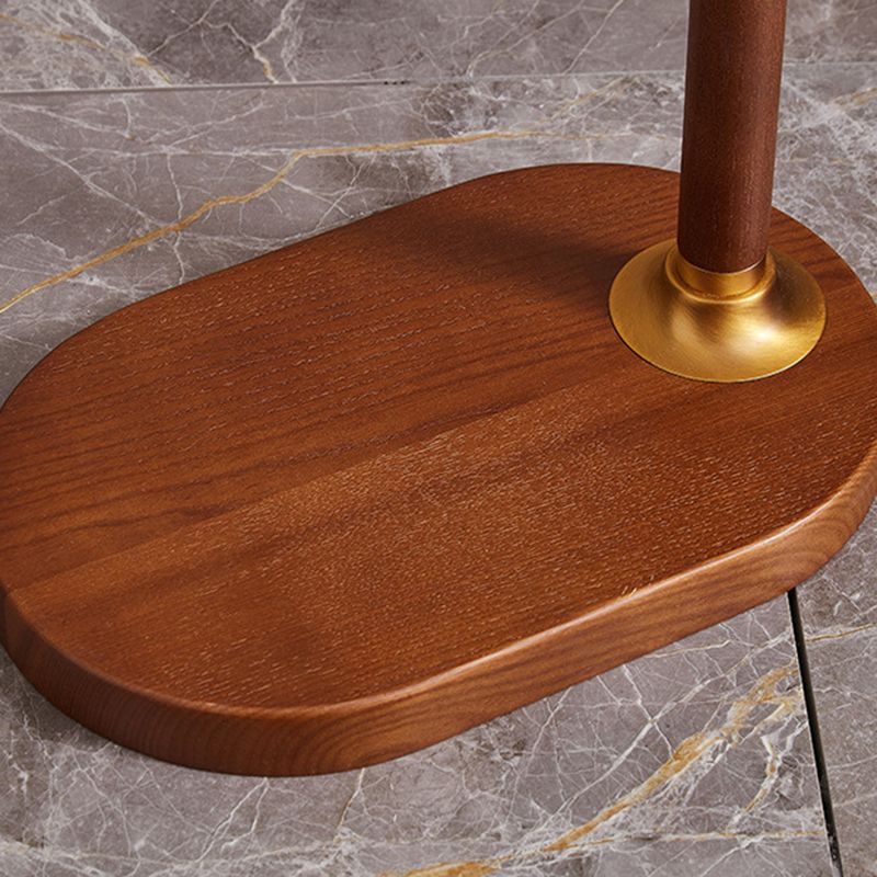 Ozawa Retro Design LED Vloerlamp Geplooid Metaal/Hout Woonkamer/Slaapkamer