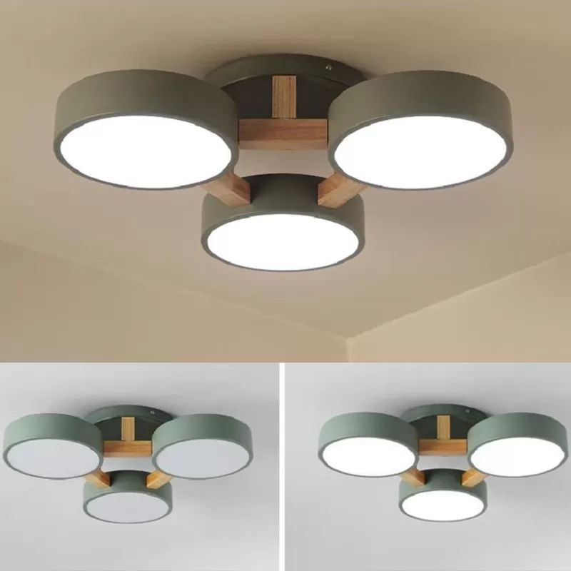 Minori Moderne Design LED Plafondlamp Metaal Slaapkamer Woonkamer