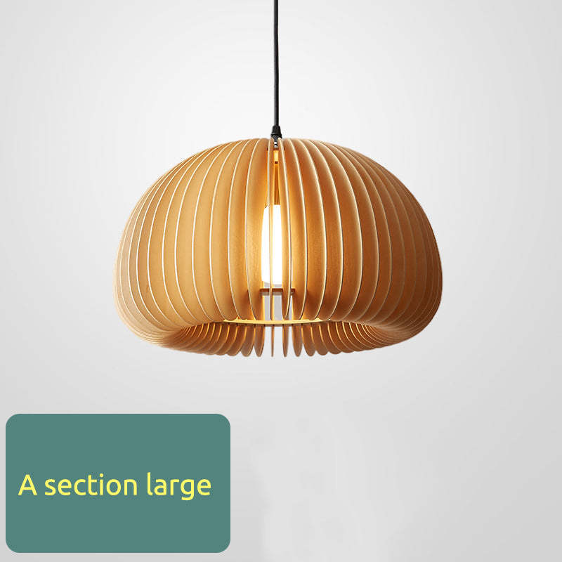 Ozawa Moderne Design Ronde LED Hanglamp Hout Woonkamer Keuken