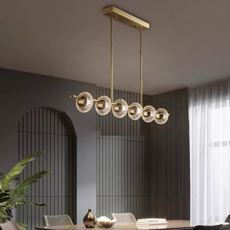Marilyn Vintage LED Hanglampen Acryl Metaal Slaapkamer Eetkamer