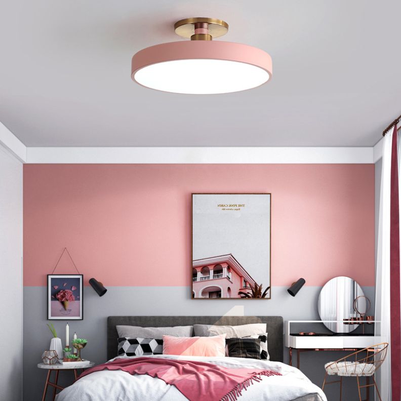 Morandi Moderne Design LED Plafondlamp Metaal Wit Woonkamer Keuken