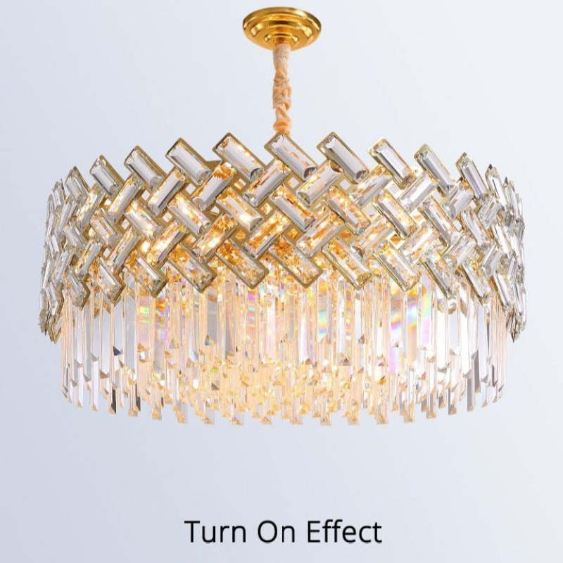 Marilyn Design LED Hanglamp Metaal/Kristal Slaapkamer/Woonkamer/Eetkamer