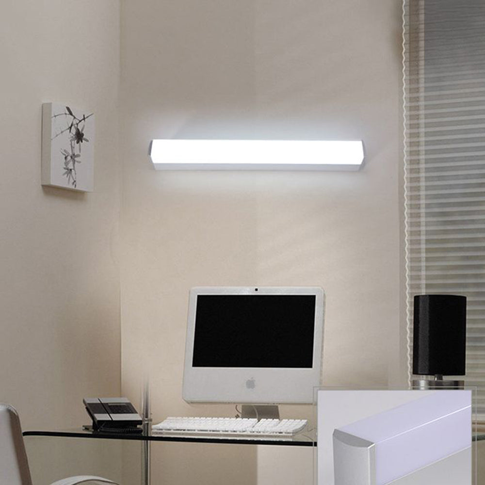 Leigh Moderne LED Wandlamp Wit Metaal Acryl Eetkamer Badkamer