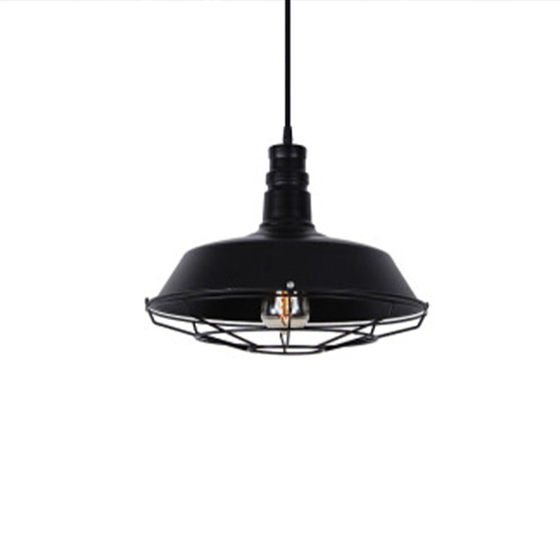 Valerio Rustieke Industriële Hanglamp Voor Zwart En Roest