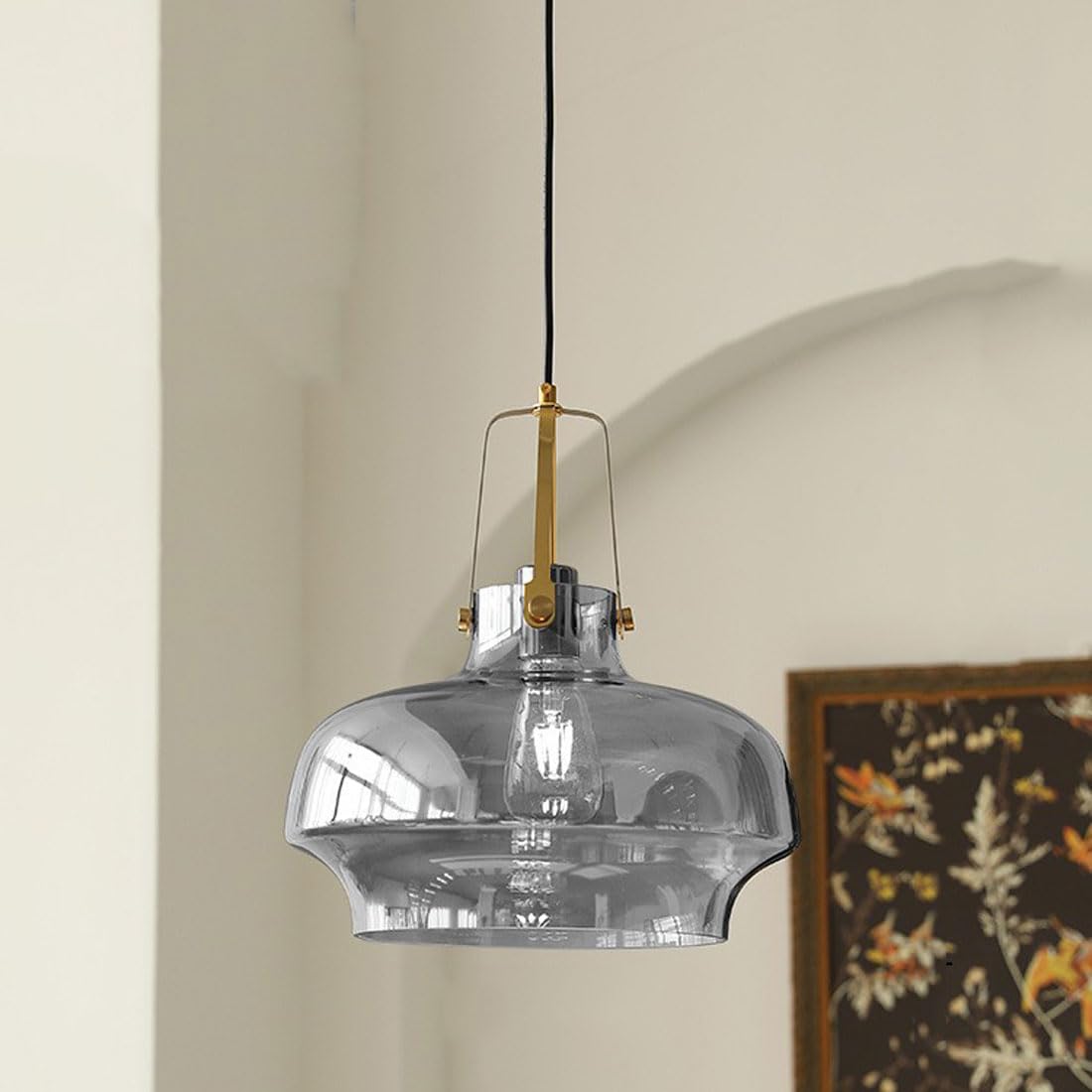 Hailie Modern Uniek Gevormd Hanglampen Glas Metaal Woonkamer Slaapkamer