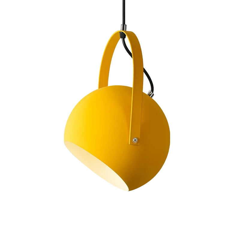 Morandi Moderne LEDHanglamp Geel/Blauw/Roze/Gary Metaal Slaap/Kinder/Woonkamer
