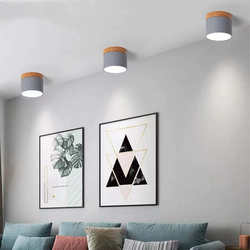 Morandi Moderne LED Plafondlamp Zwart Wit Grijs Metaal Eetkamer