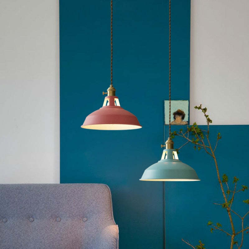 Morandi Moderne LED Hanglamp Metaal Kleurrijke Slaap/Eet/Woonkamer